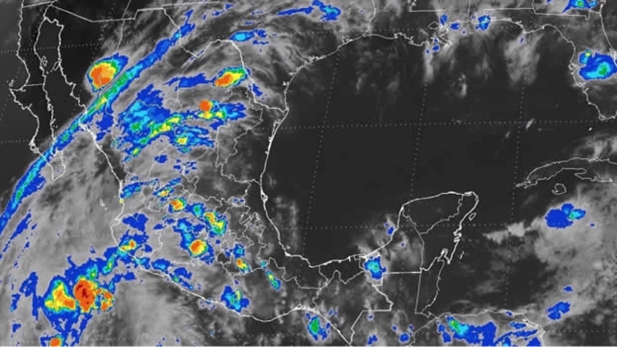 La baja presión que se encuentra frente a las costas del occidente de México este domingo