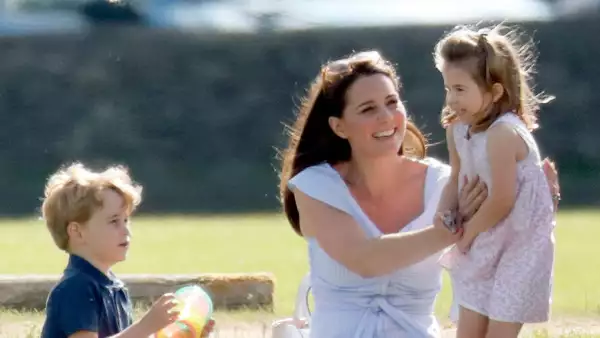 Kate Middleton, George y Charlotte