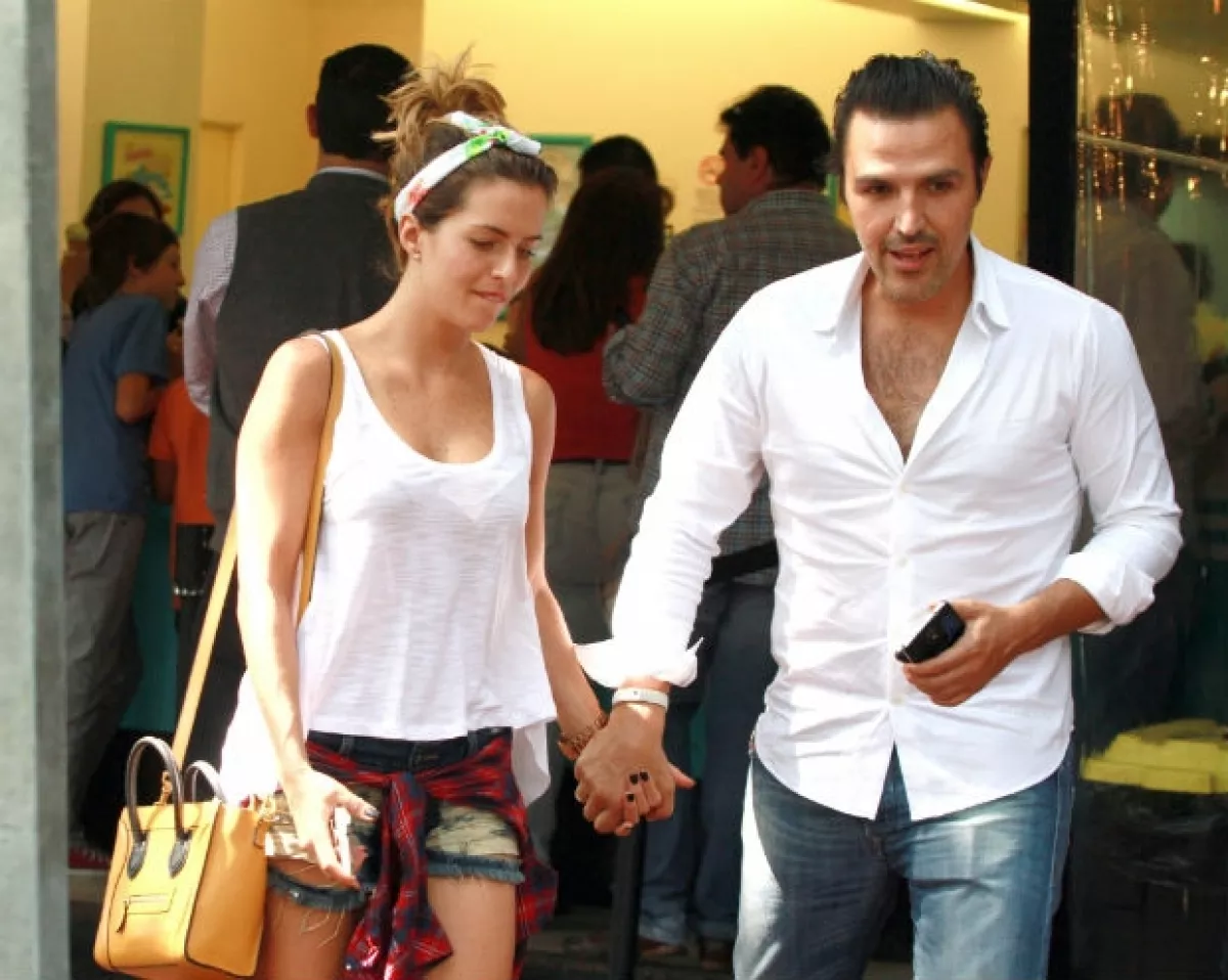 La pareja en una de sus recientes salidas a comer en Polanco.