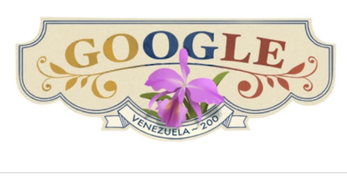 Google dedica un doodle al Bicentenario de Venezuela