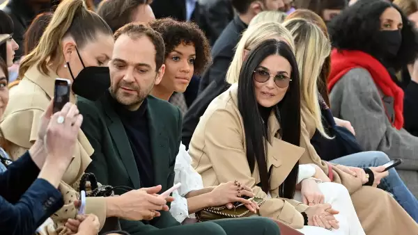 Daniel Humm y Demi Moore 