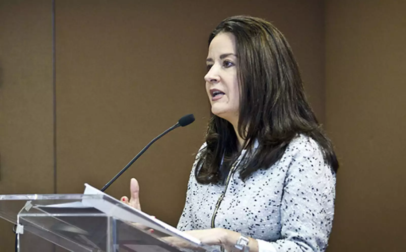 Pilar Aguilar, directora general de Endeavor –organismo acelerador de negocios–, habló a los finalistas sobre el emprendedurismo en México.