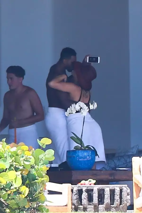 Khloe Kardashian and Tristan Thompson
