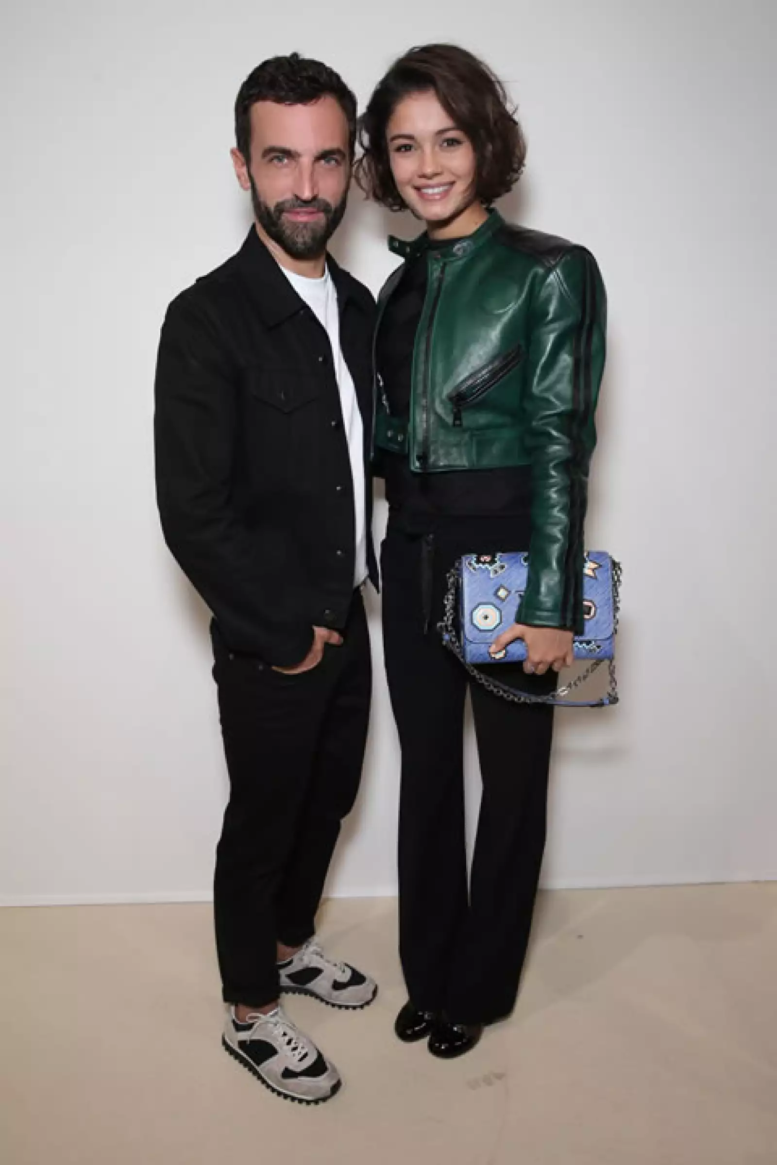 Nicolas Ghesquiere y Sophie Charlotte