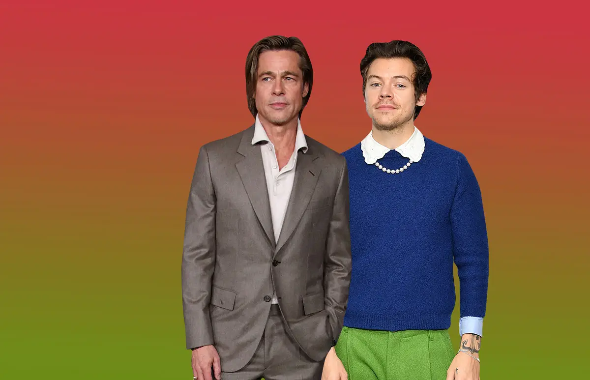 Brad Pitt y Harry Styles