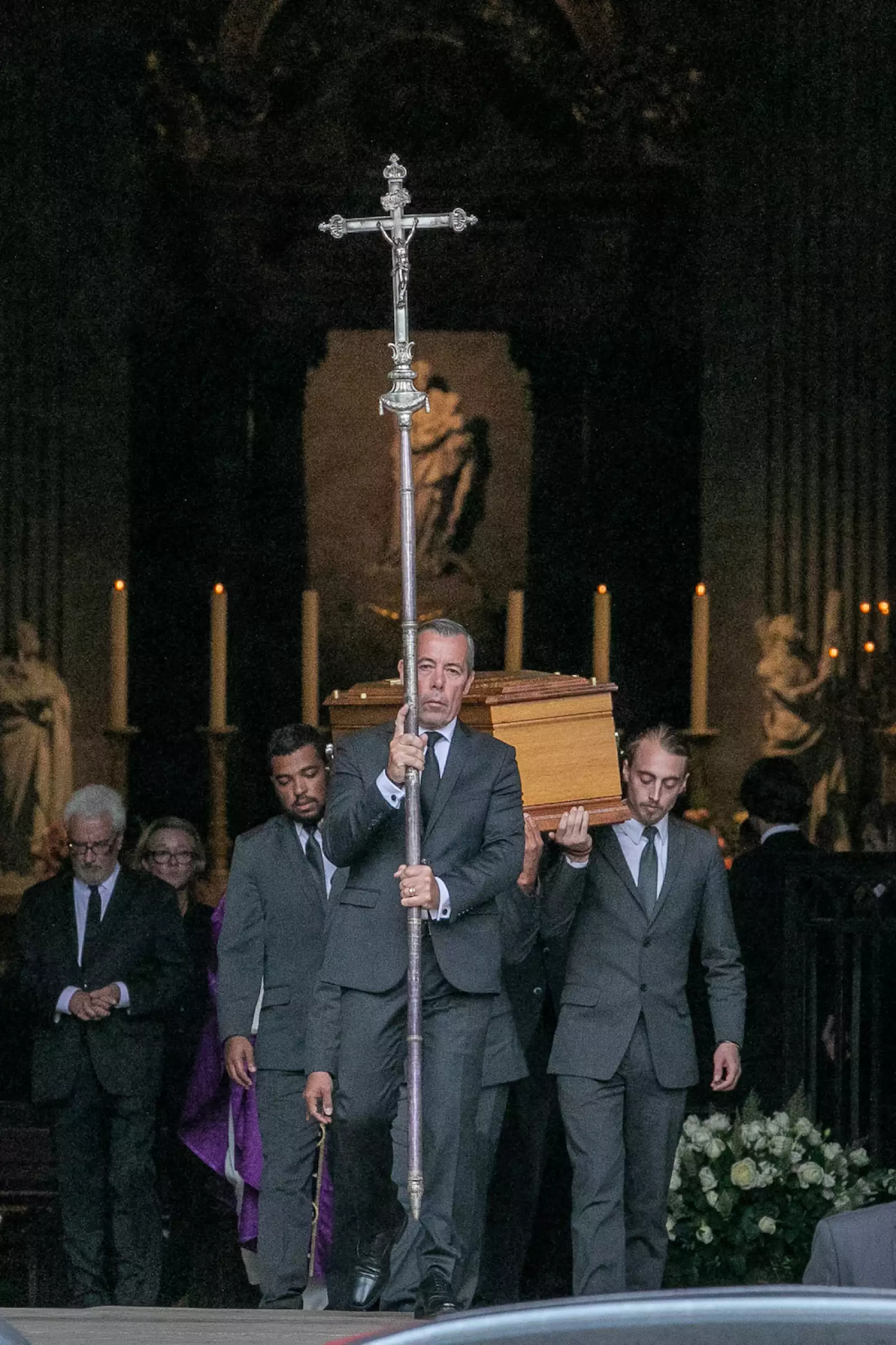 Peter Lindbergh's Funerals At Eglise Saint Sulpice In Paris