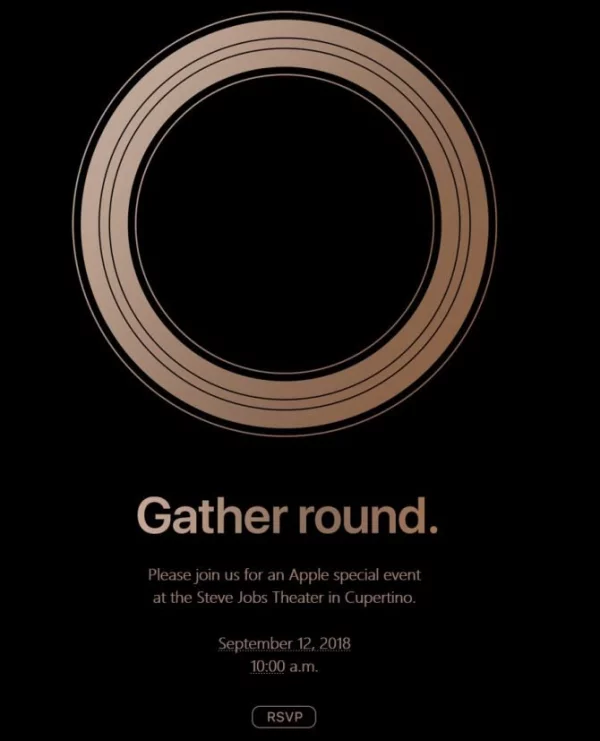 Invitación Apple