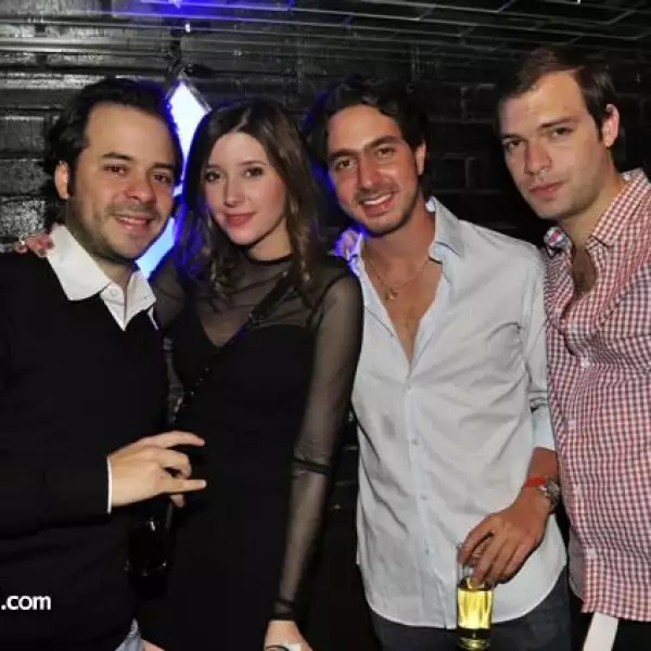 Alejandro García,Fernanda Zablah,Pedro Califa y David Ayala