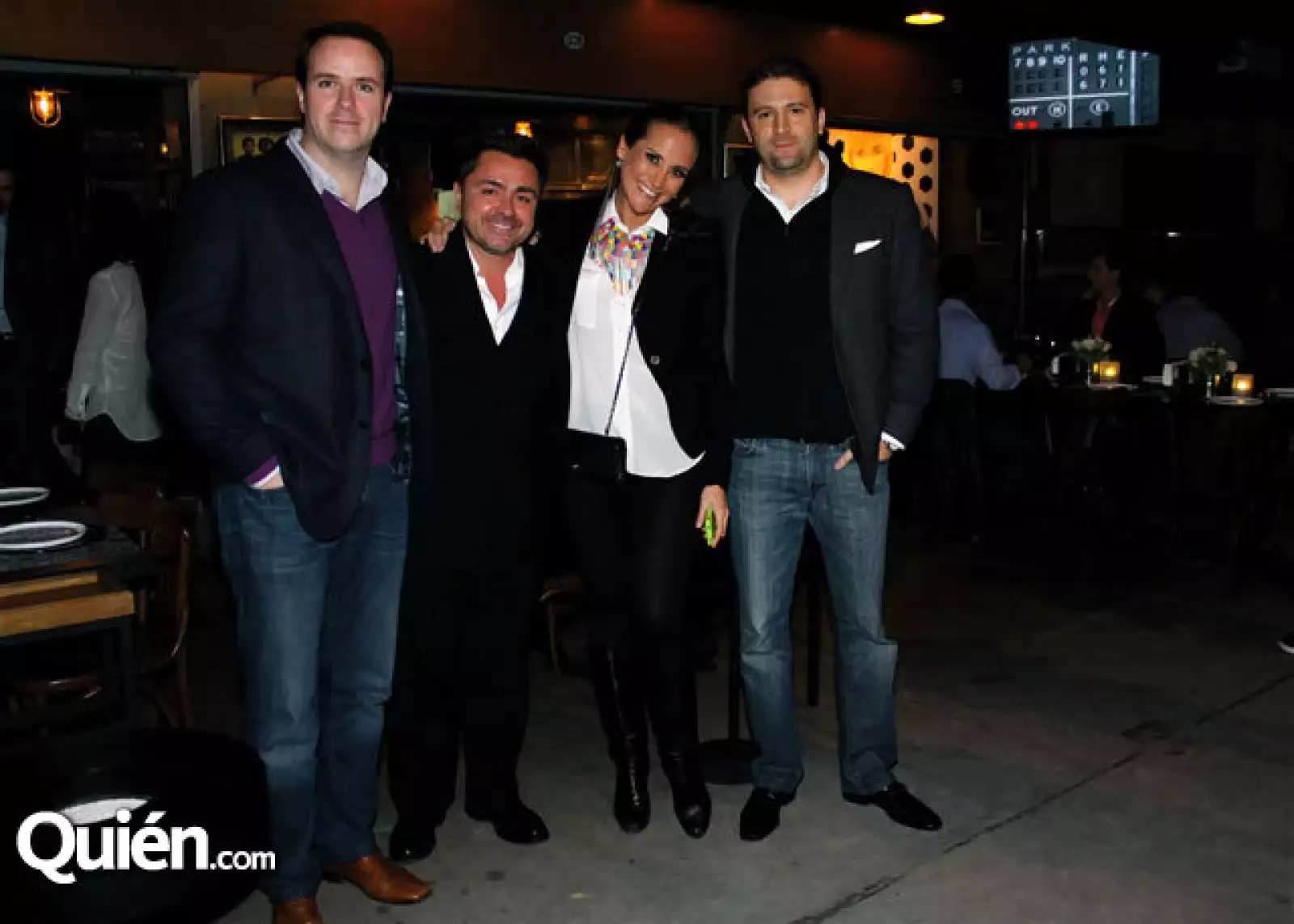 Juan Caros Lecumberri,Héctor Méndez,Alejandra Castillo y Alonso Orozco Soberón