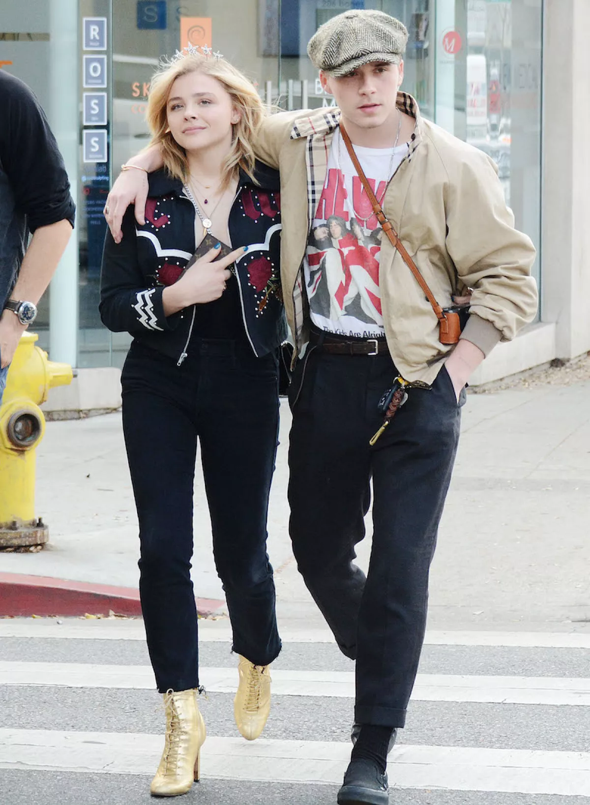 Brooklyn Beckham and Chloe Grace Moretz out and about, Los Angeles, USA - 10 Feb 2018