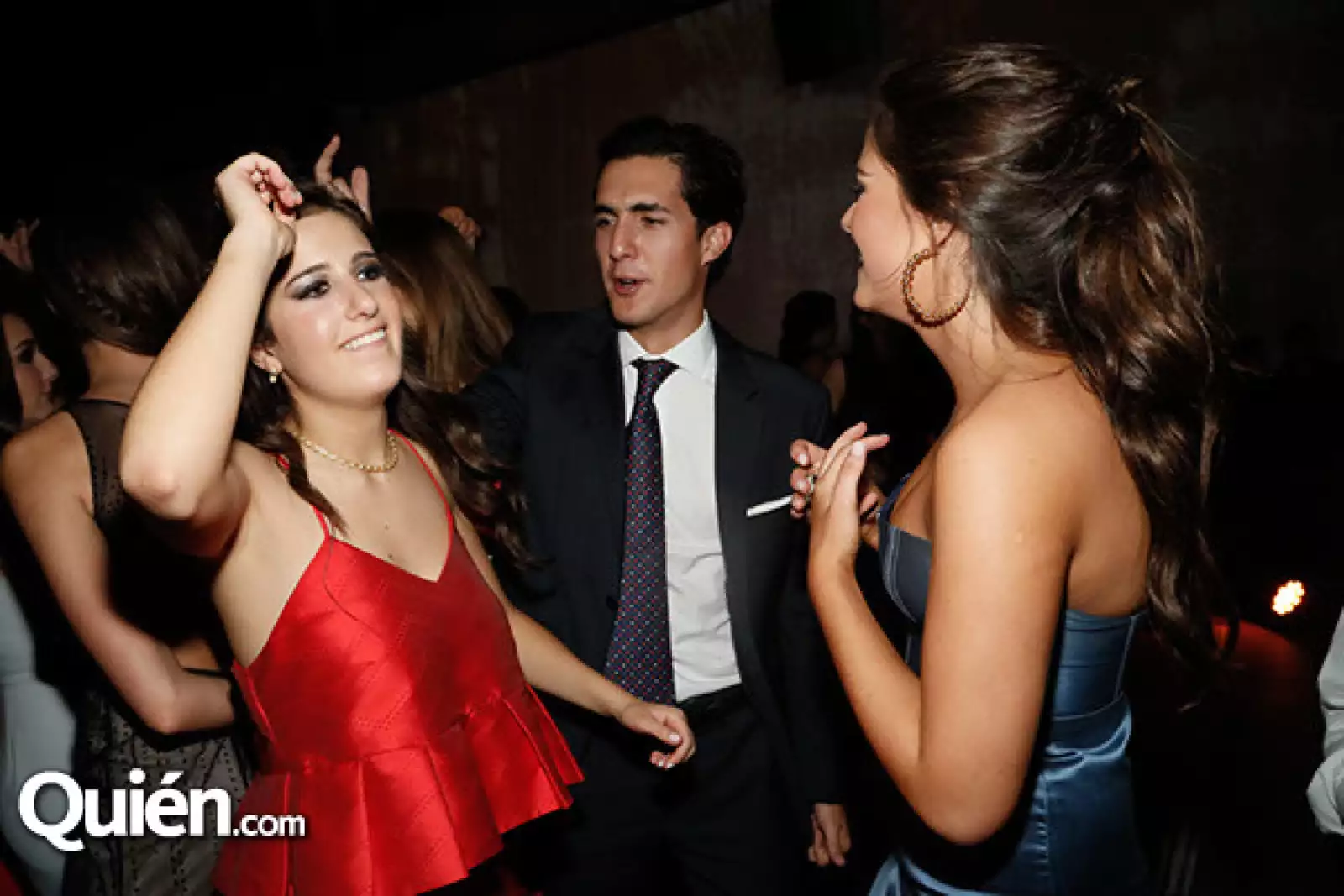 Mariana Haua, Juan Pablo Fernández y María Lascurain