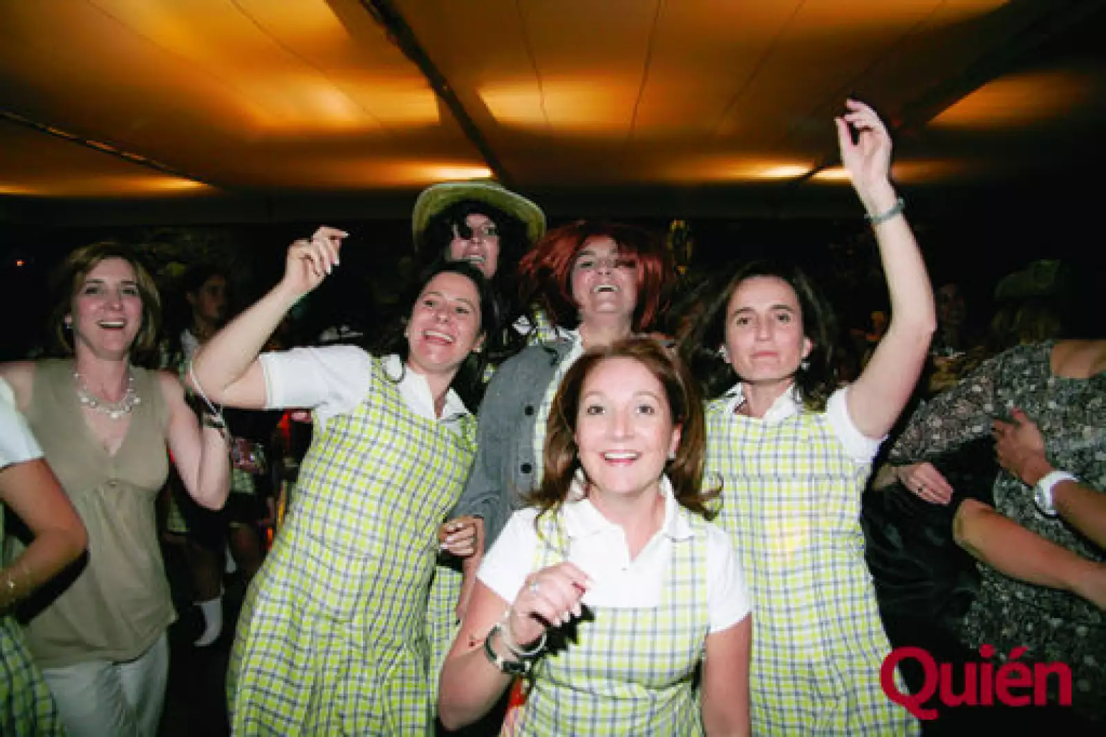 Pino Verda, Bertha González, María de Lourdes Muñoz, Marisi Ruiz, Susana Arellano