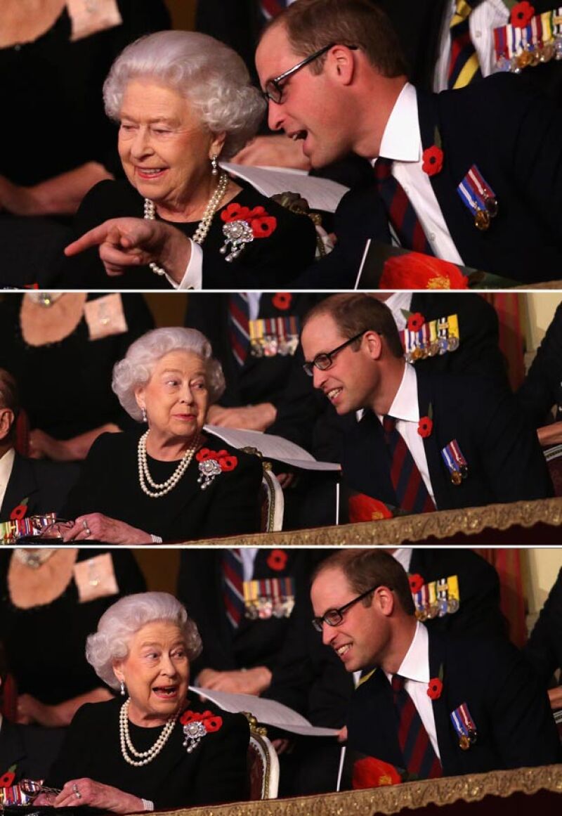 El príncipe es el único que ha logrado sacarle sonrisas a la reina Isabel.