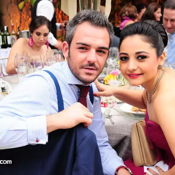 Francisco Cabrera y Stephi Cornejo