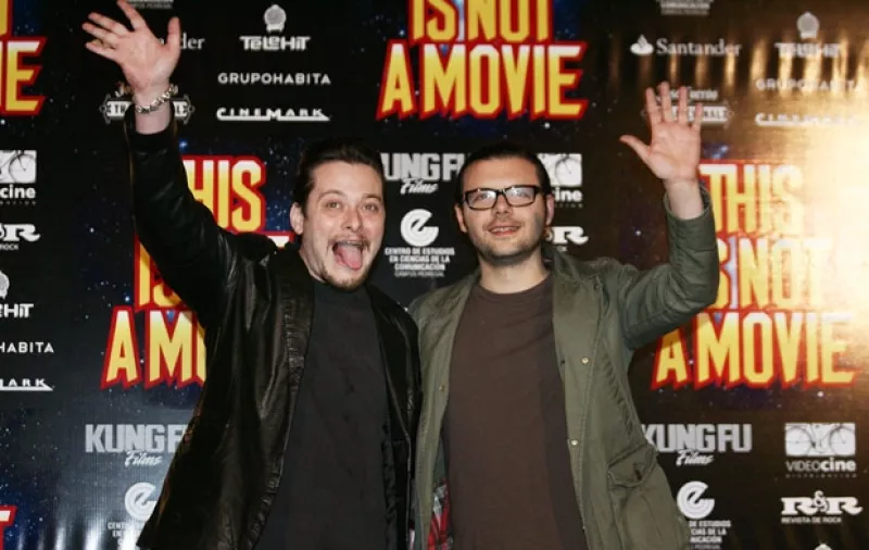 El director de cine y el actor estadounidense ofrecieron una conferencia de prensa para platicar sobre su cinta.