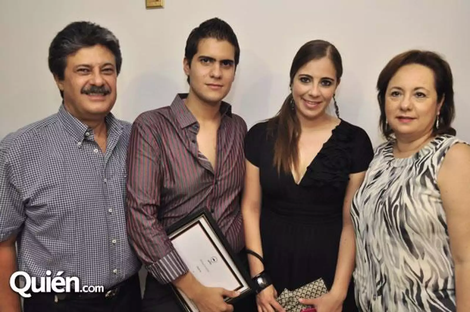 Mariano Morales,Marcelo Morales,Melissa Morales y Martha Montemayor de Morales