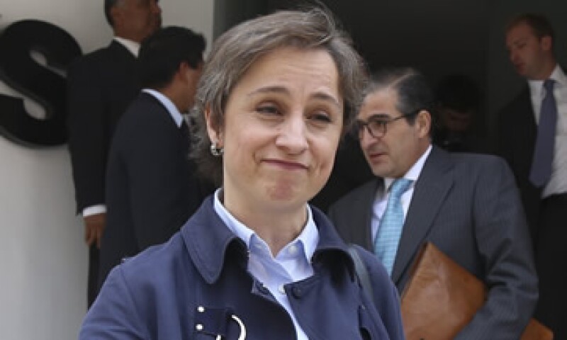 La periodista Carmen Aristegui se reunió con MVS Radio el 18 y el 21 de mayo. (Foto: Cuartoscuro )