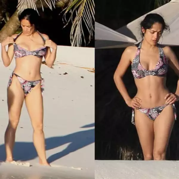 Salma nació en Coatzacoalcos y este 2011 llegará a los 45 años. Tiene ascendencia libanesa y española.