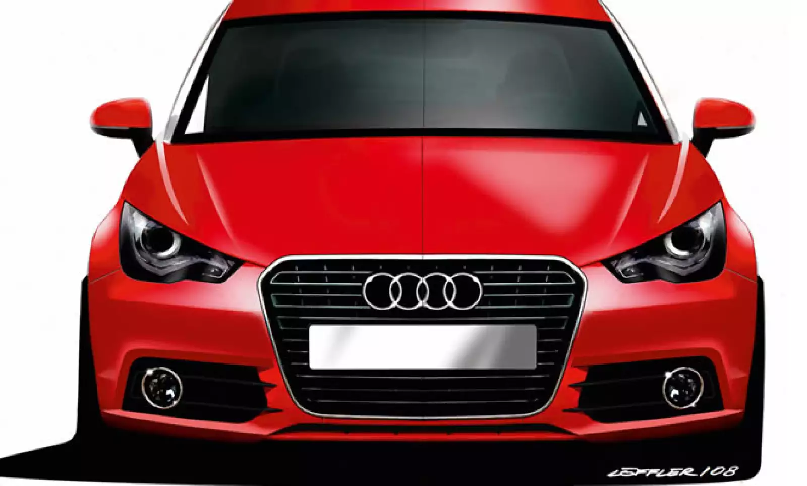 Este es el boceto que realizó el equipo de diseñadores de la firma alemana, presentado hace dos años en el AutoShow de Ginebra.