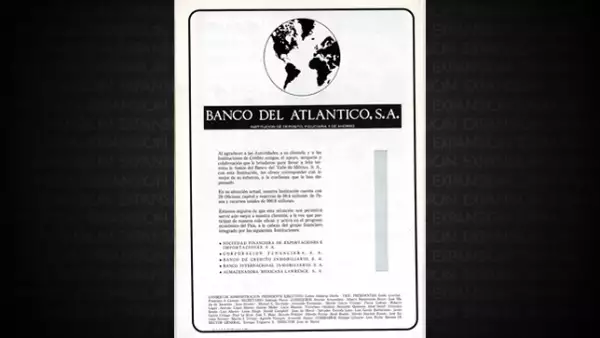 Banco del Atlántico fue absorbido en la década de los 90 por Banco Internacional (Bital). Este último, a su vez, fue adquirido por HSBC en 2002.
