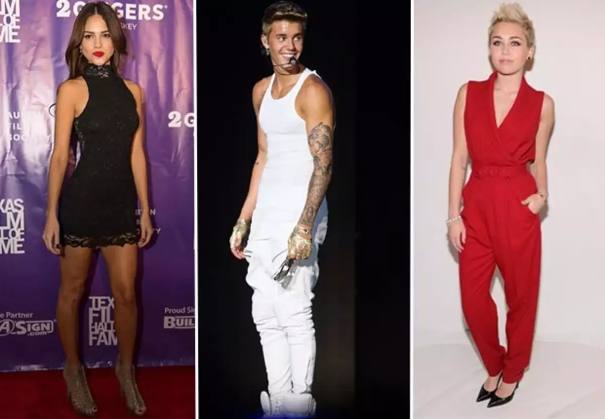 Eiza, Justin Bieber y Miley Cyrus son estrellas jóvenes que nos encantaría ver en la aplicación.