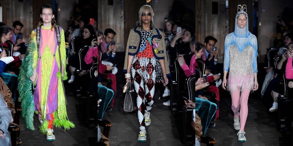 Gucci show, Runway, Spring Summer 2019, Paris Fashion Week, France - 24 Sep 2018