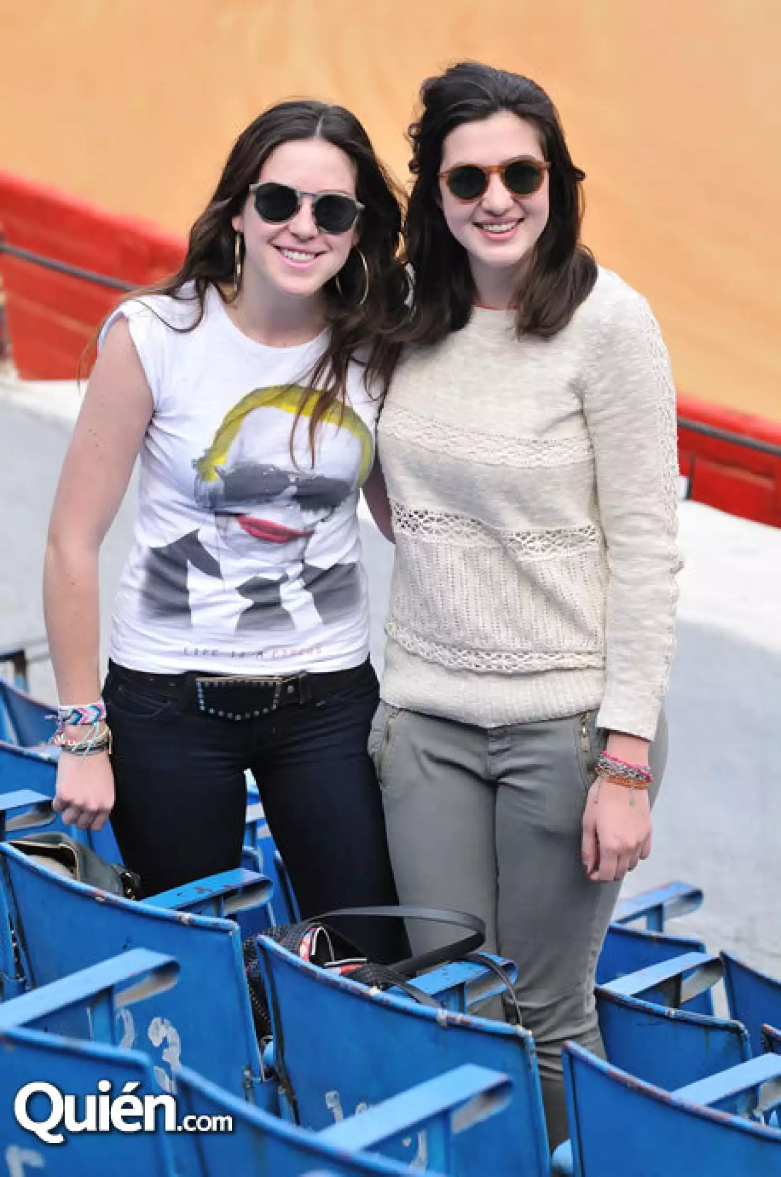 Carola Zubiri y Joaquina Mijares