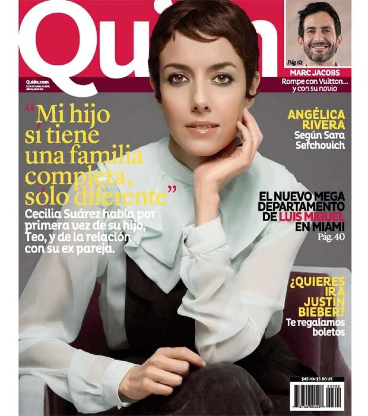 Cecilia Suárez dice sentirse `más mujer que nunca´.