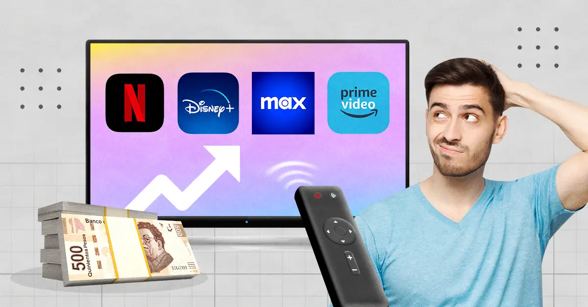 México, el país de Latam que más paga por ver streaming pero no lo consume