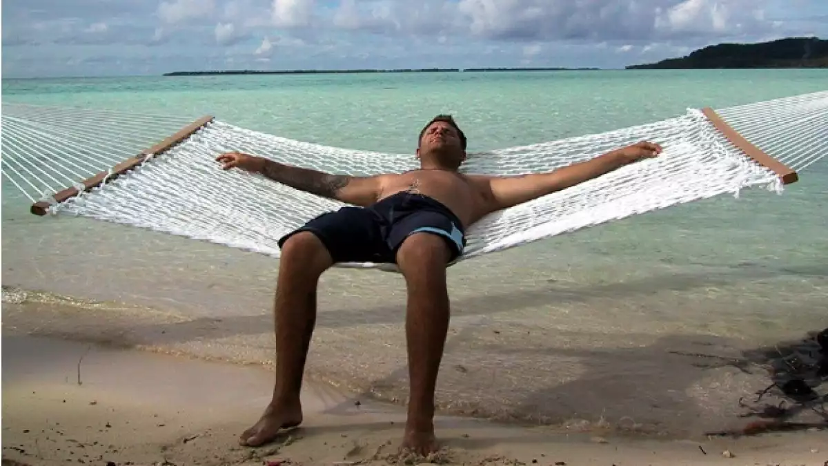 playa, hamaca, vacaciones, descanso, caribe, mar