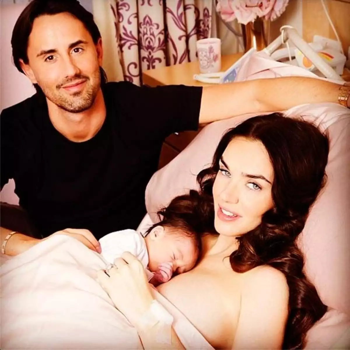 Tamara se dijo orgullosa de su nueva familia.