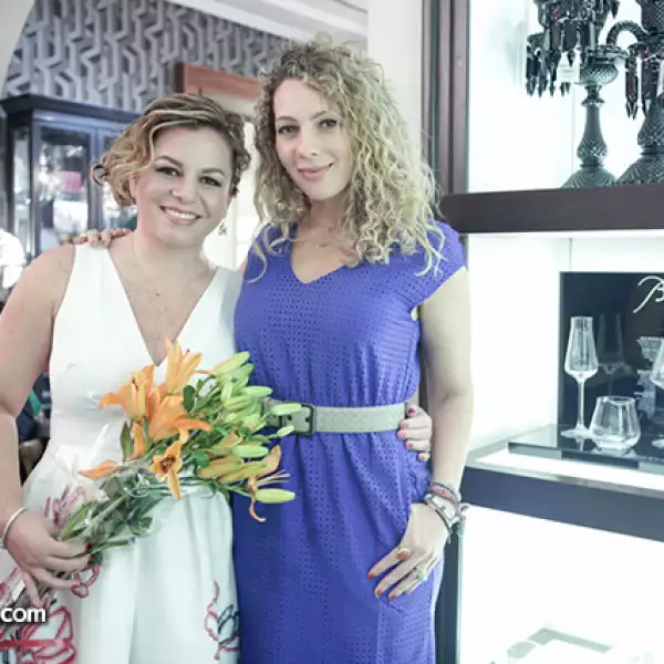 Martha Brockmann y Zarina Rivera