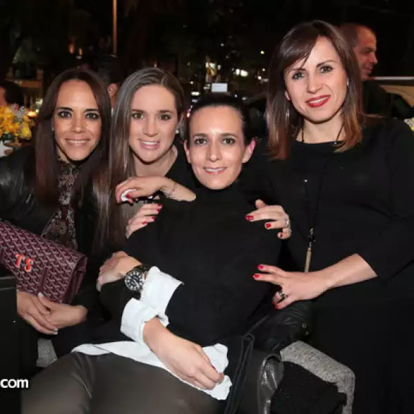 Tony Santos, Mónica del Castillo, Mariel Maza y Natalia Romo