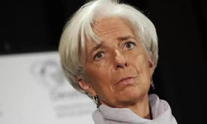 Christine Lagarde argumentó a favor de un ministro de Finanzas común para la eurozona. (Foto: Reuters)