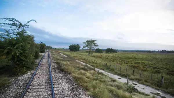 Así luce hoy la zona donde se construirá la Estación Escárcega
