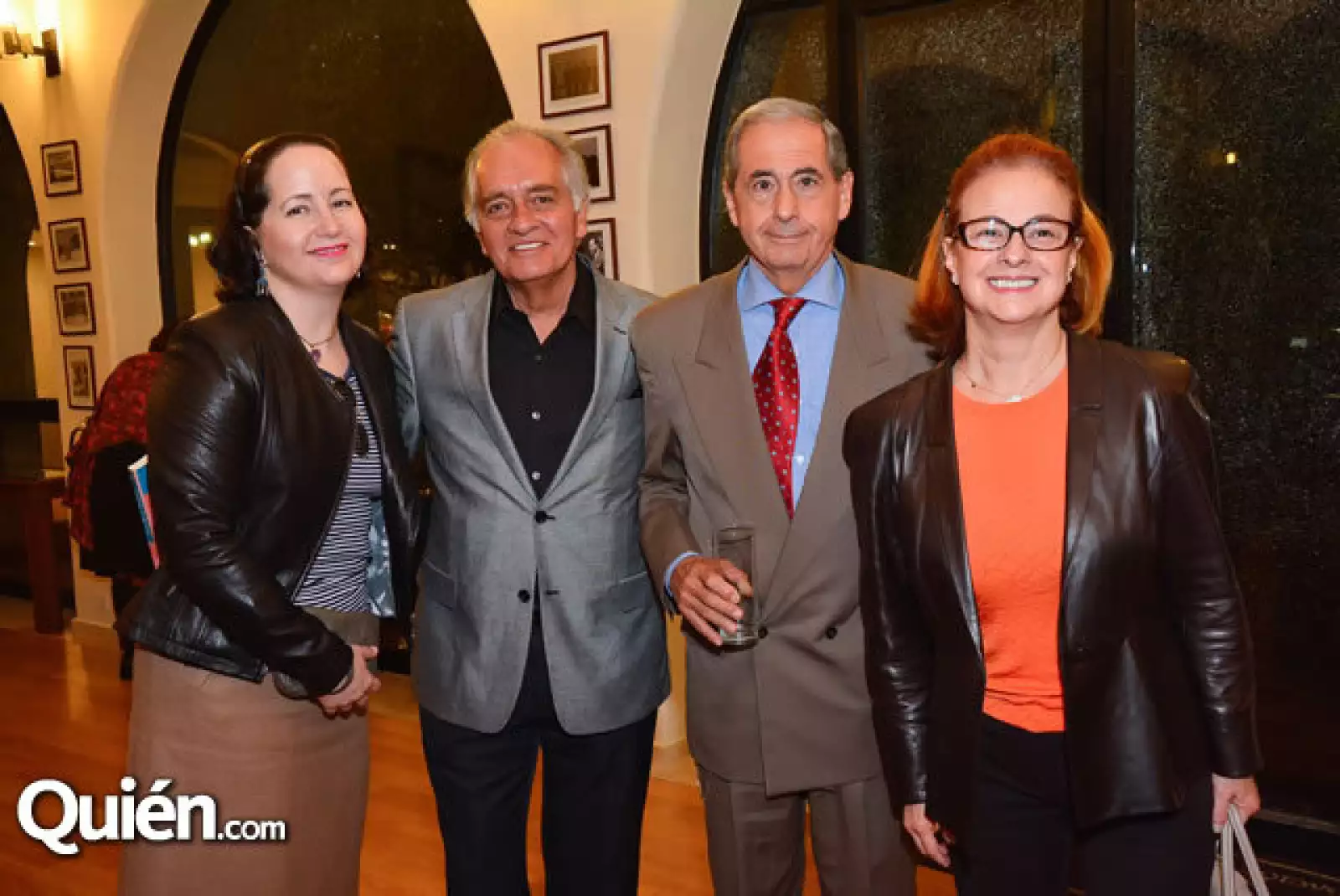 Adriana Ramírez,Federico Traeger,Dr. Jorge Ramírez de Arellano y Alejandra García Cacho.