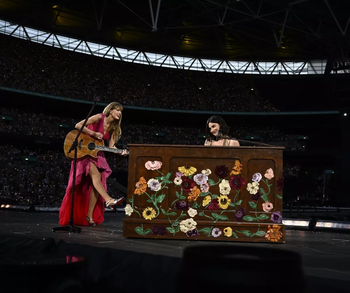 Taylor Swift y Gracie Abrams en The Eras Tour en Londres