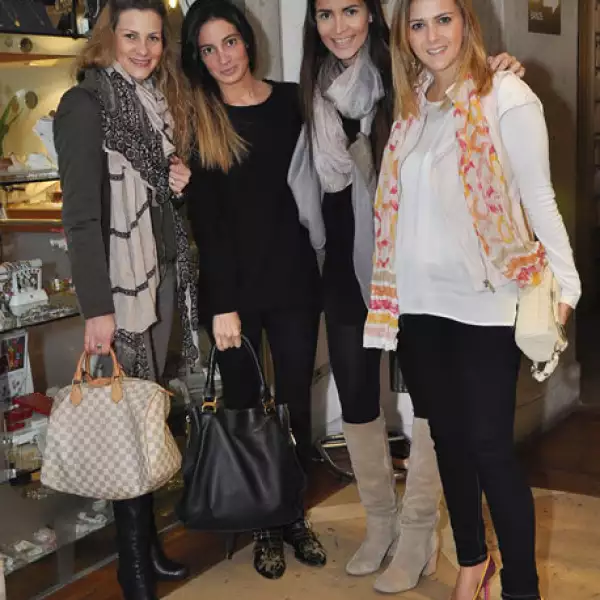 Paulina Barroso,Andrea Wade,Andrea Esponda y Antonina Jourdan