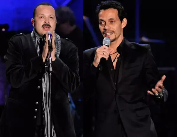 Pepe Aguilar y Marc Anthony también le cantaron a Shakira.