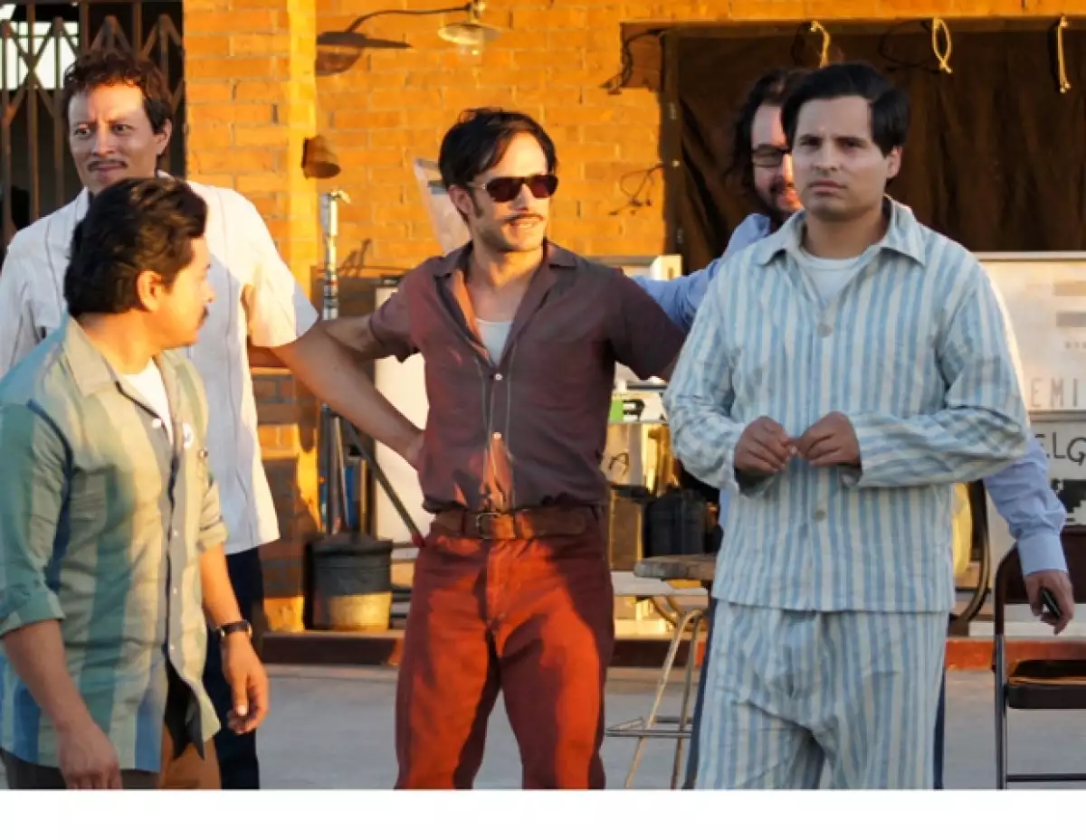 Los actores trabajaron en la filmación de la cinta "Chávez: The Fight in the Fields" en la ciudad de Hermosillo, Sonora.
