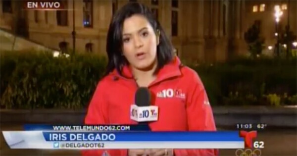 Iris Delgado es reportera en Telemundo 62.