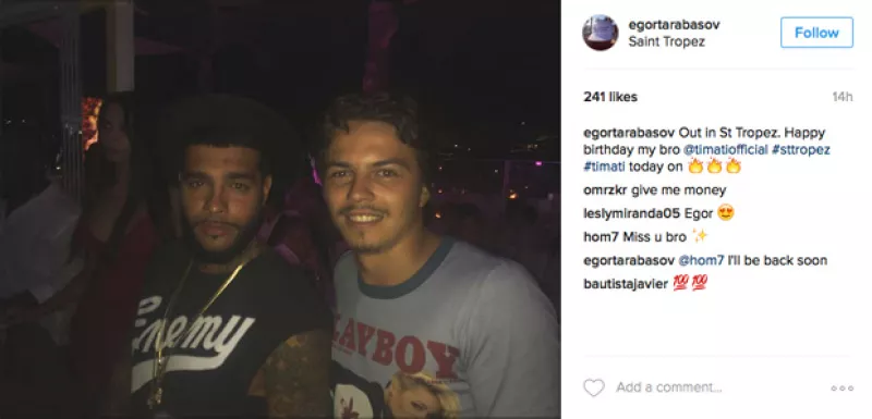 A menos de un mes de haber terminado su compromiso, Egor Tarabasov es visto vacacionando con una mujer, mientras tanto, continúa muy fuerte el rumor de embarazo de la actriz.