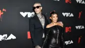 Travis Barker y Kourtney Kardashian