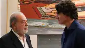 Carlos Slim y Justin Trudeau