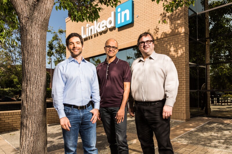 Jeff Weiner se mantendrá como CEO de LinkedIn y reportará al CEo de Microsoft, Satya Nadella.