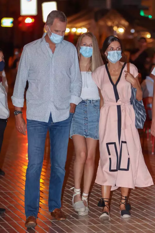 Rey Felipe, princesa Leonor, reina Letizia