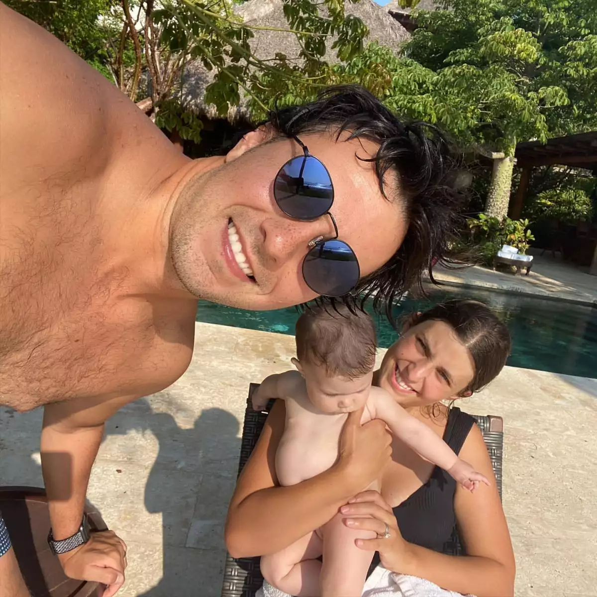 Checo Pérez y Carola Martínez