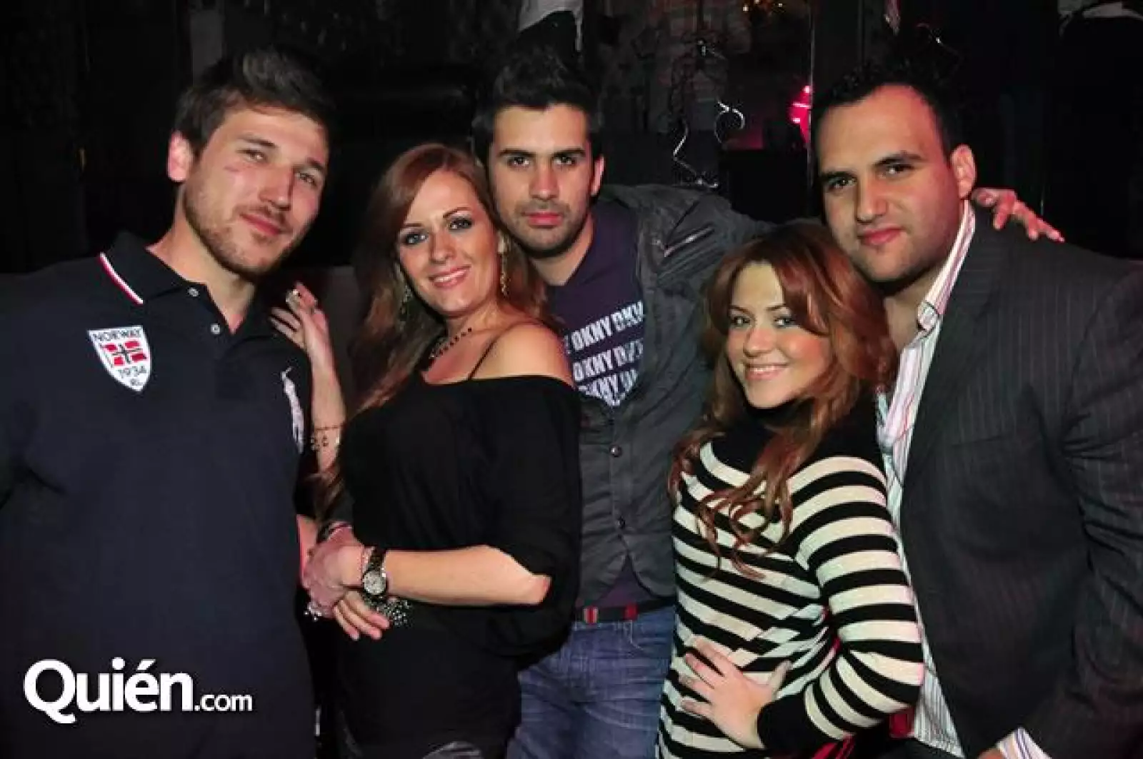 Jorge de la Garza,Annette Manautou,Jorge Arce,Lily Pierce y Gerardo Chávez