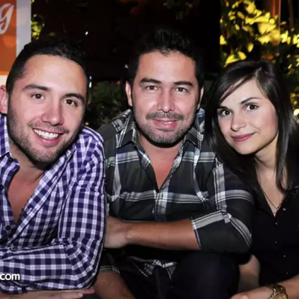 Marcelo Álvarez,Jesús de la Cruz y Paloma Alcocer