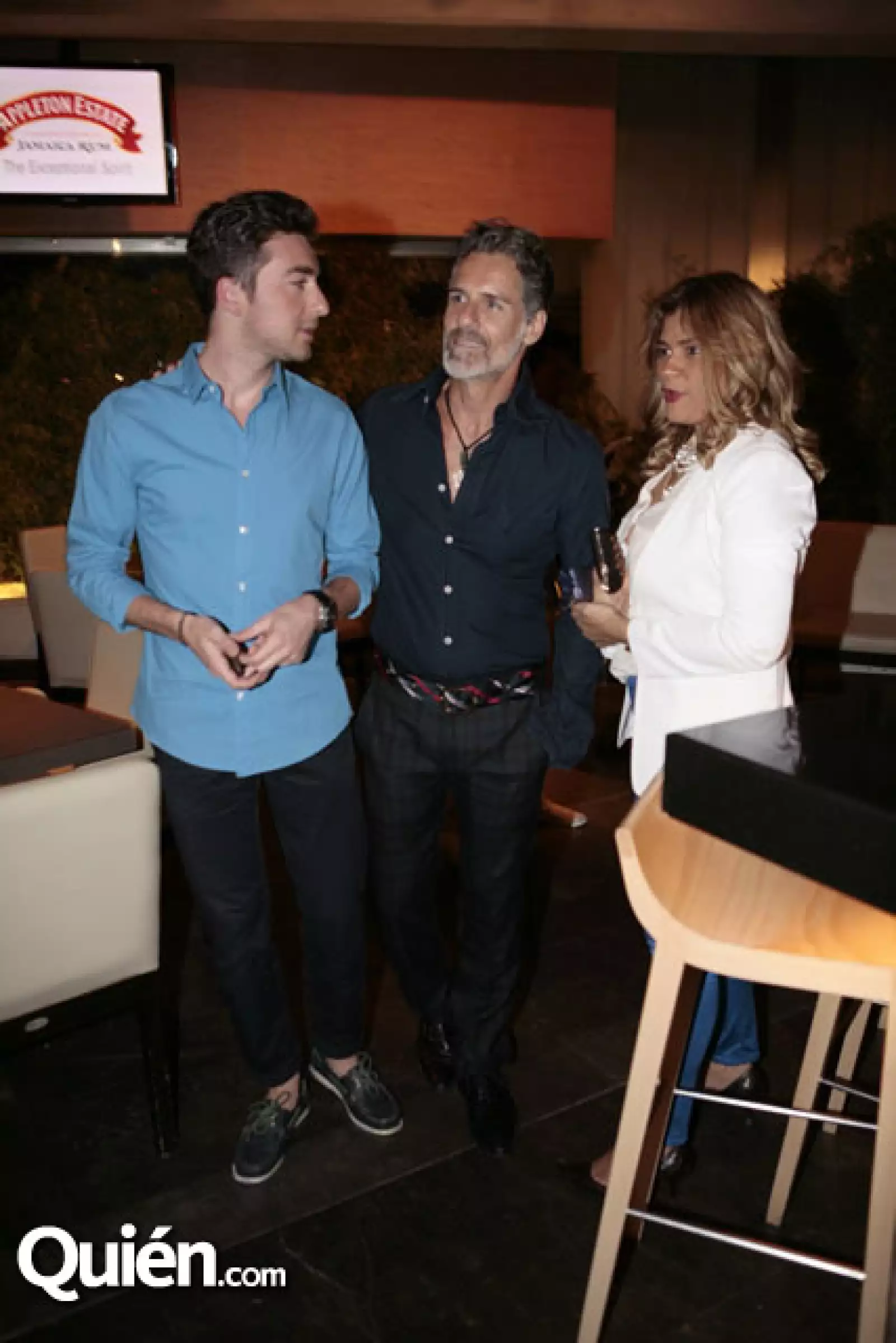Chabany Alexis, Carlos Bisdikian y Sara Cuéllar
